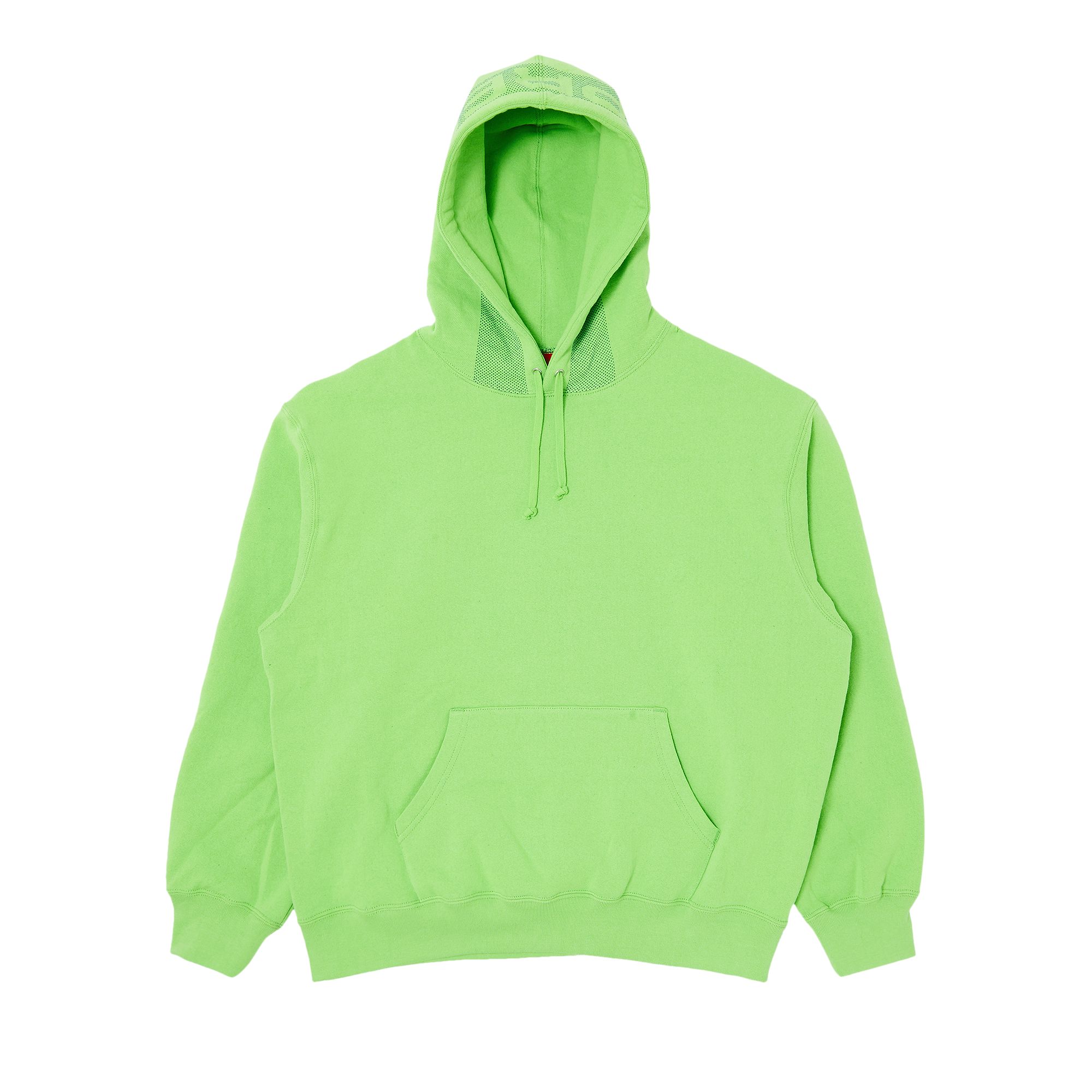 Pre-owned Supreme Jacquard Stripe Hooded Sweatshirt 'bright Green' | Men's Size M