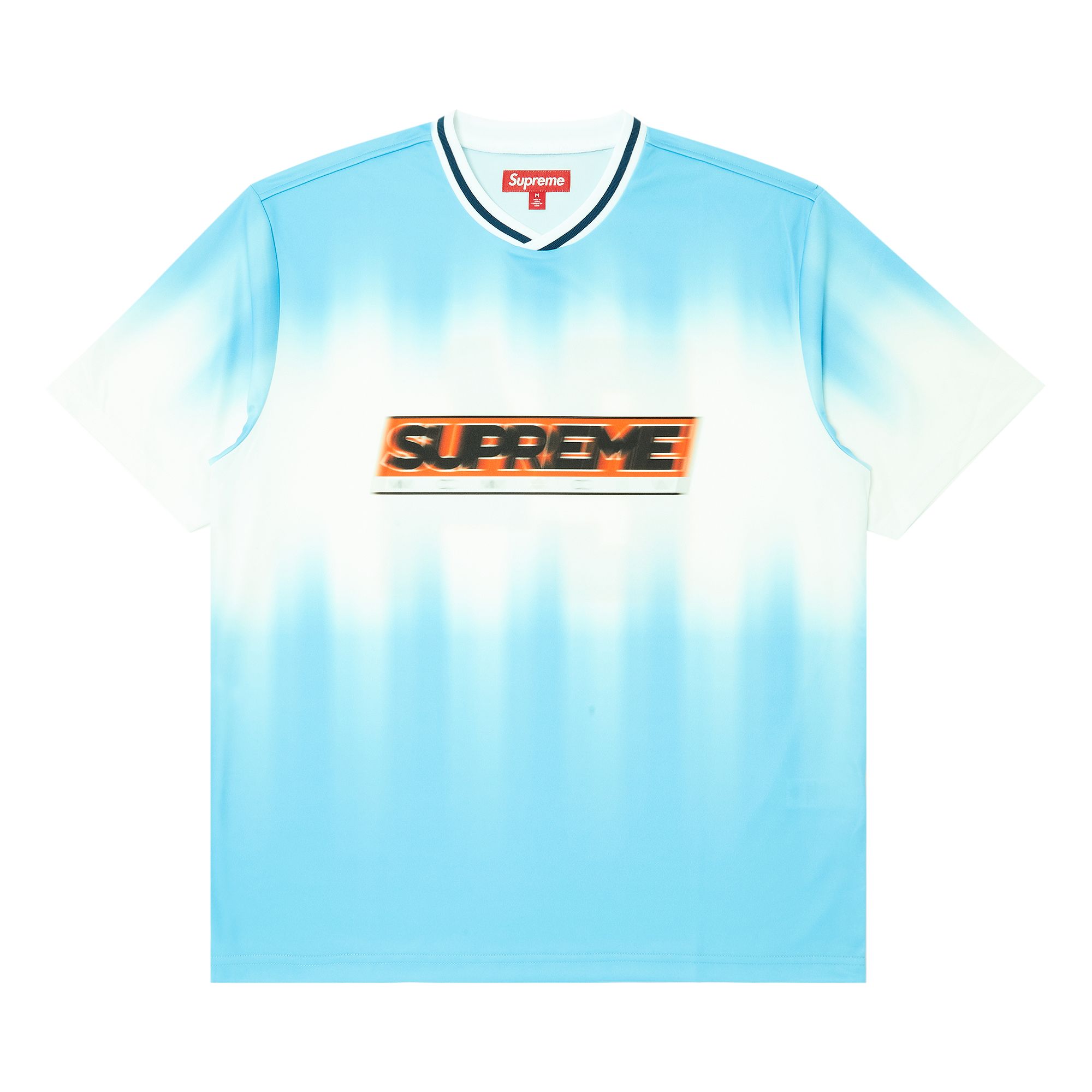 Supreme Blur Soccer Jersey 'Blue' | Men's Size XL