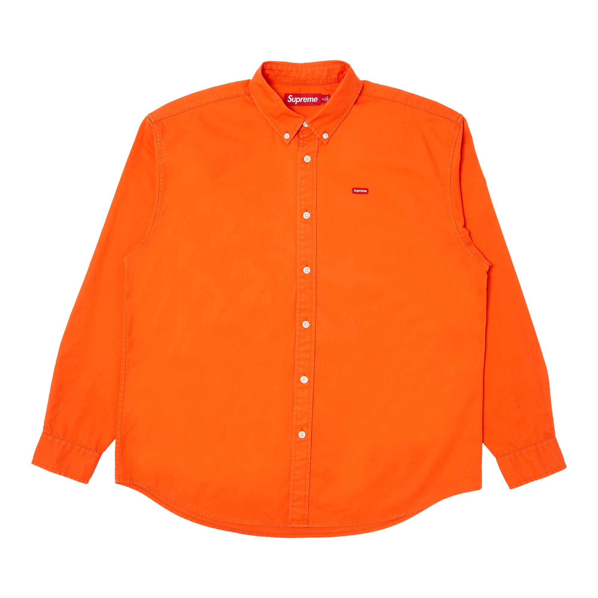 Supreme Small Box Shirt 'Bright Orange' | Men's Size S