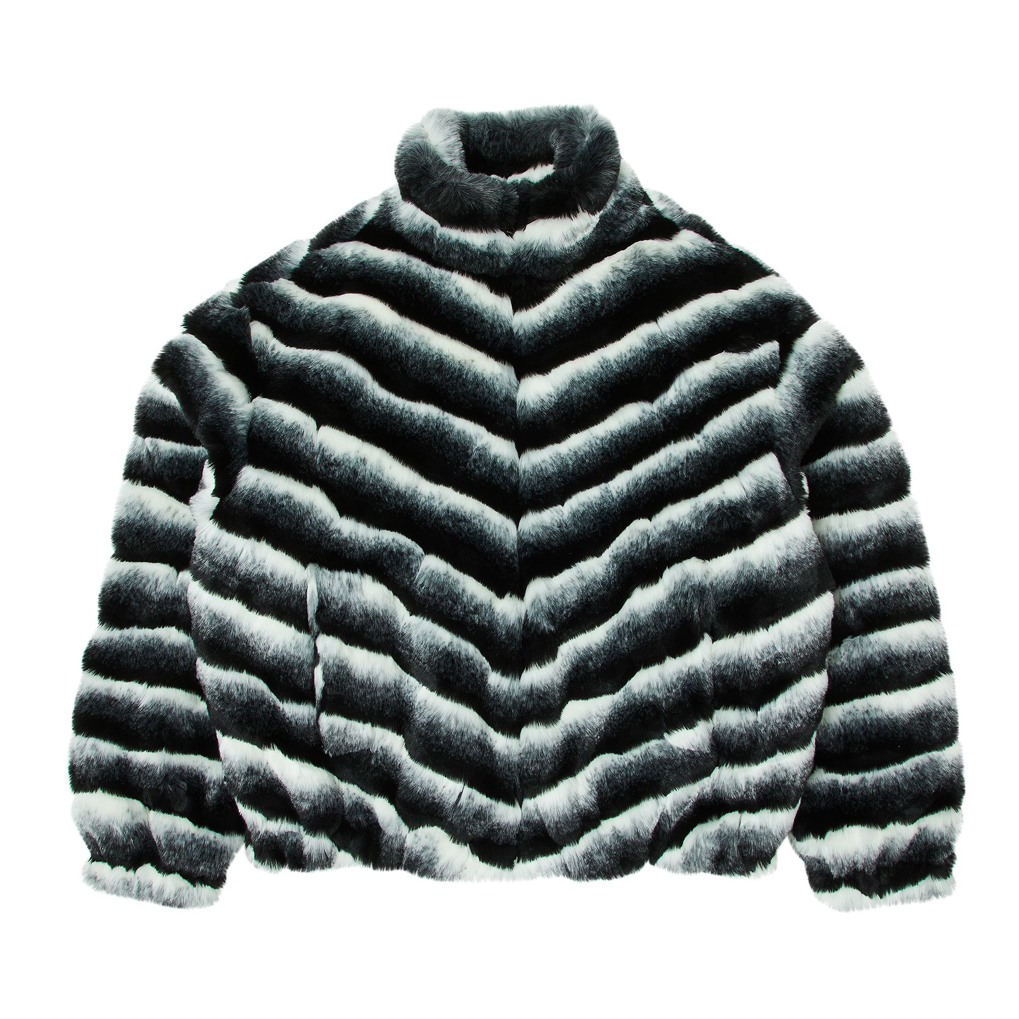 Supreme Faux Fur Jacket 'Black' | Men's Size L