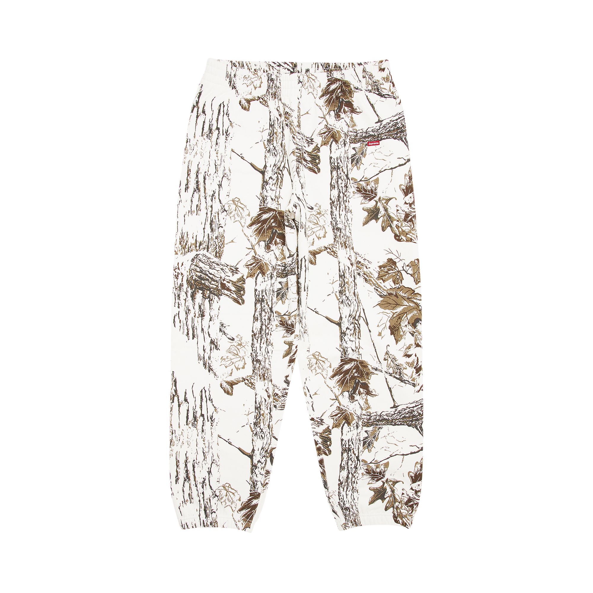 Pre-owned Supreme Small Box Sweatpant 'snow Camo' In Multi-color