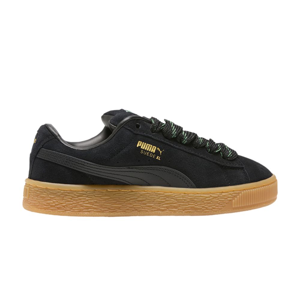 Suede XL Big Kid 'Black Gum' - 398180-02