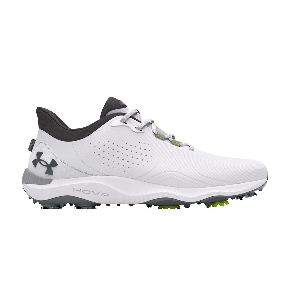 Pre-owned Under Armour Drive Pro Golf Wide 'white Metallic Gun Metal'