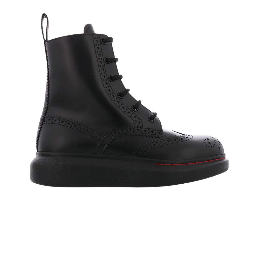 Pre-owned Alexander Mcqueen Wmns Hybrid Lace Up 'black' | Women's Size 35.5