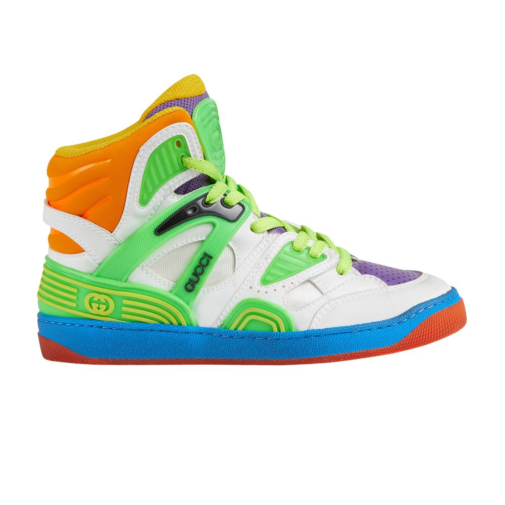 Pre-owned Gucci Wmns Basket High 'multi-color Demetra'