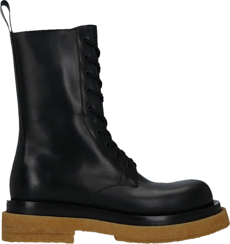 Bottega Veneta Lug Military Boot 'Black'