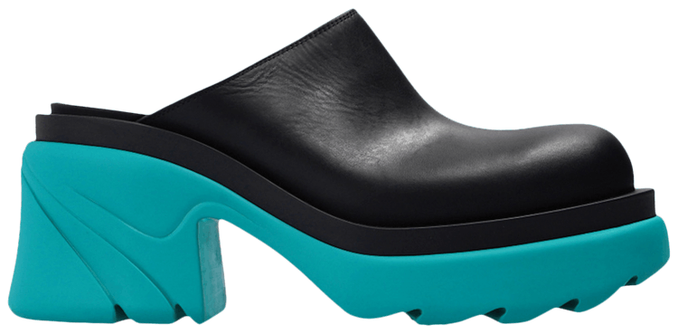 Bottega Veneta Wmns Flash Pump Sandal Black Neptune