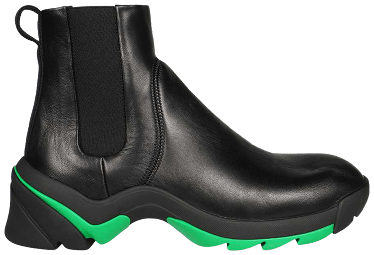 ミドルブーツ (W) Bottega Veneta Flash Chelsea Boots Black Grass ミドルブーツ (W) Bottega Veneta Flash Chelsea Boots Black