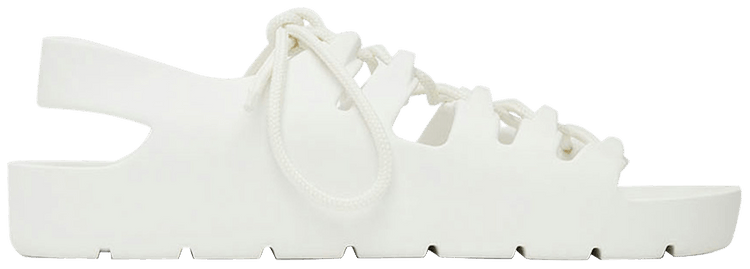 Bottega Veneta Jelly Sandal Chalk