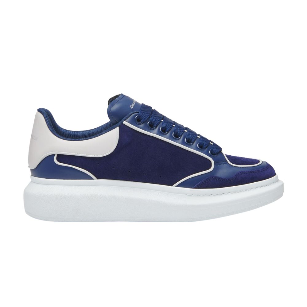 Pre-owned Alexander Mcqueen Oversized Retro Sneaker 'indigo Ice Grey' | Blue | Men's Size 45