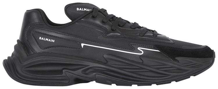 BALMAIN|SNEAKERS (CM1VI355LLSN 0PA) Buy Balmain Run-Row 'Black' - CM1VI355LLSN 0PA | GOAT