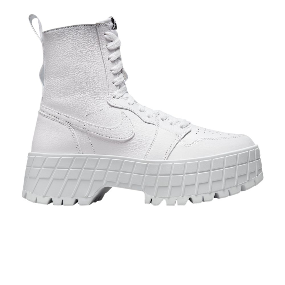 Pre-owned Air Jordan Wmns  1 High Brooklyn 'triple White'