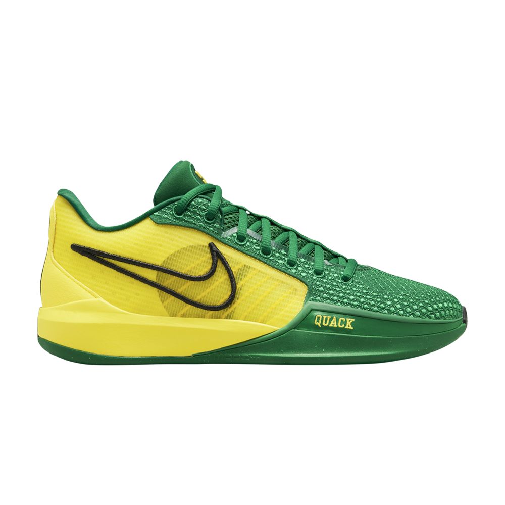 Pre-owned Nike Wmns Sabrina 1 'oregon Ducks' In Green