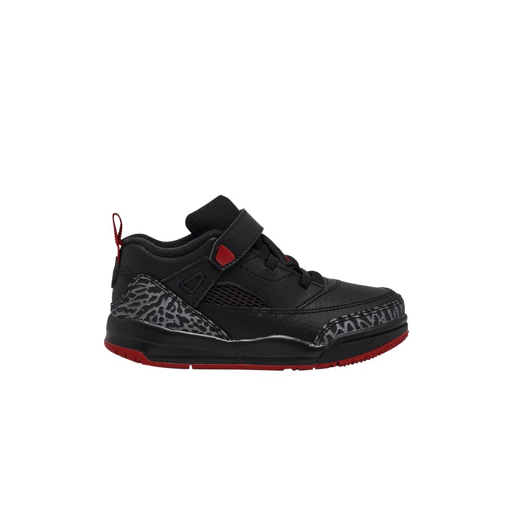 Pre-owned Air Jordan Jordan Spizike Low Td 'bred' | Black | Infant Size 8