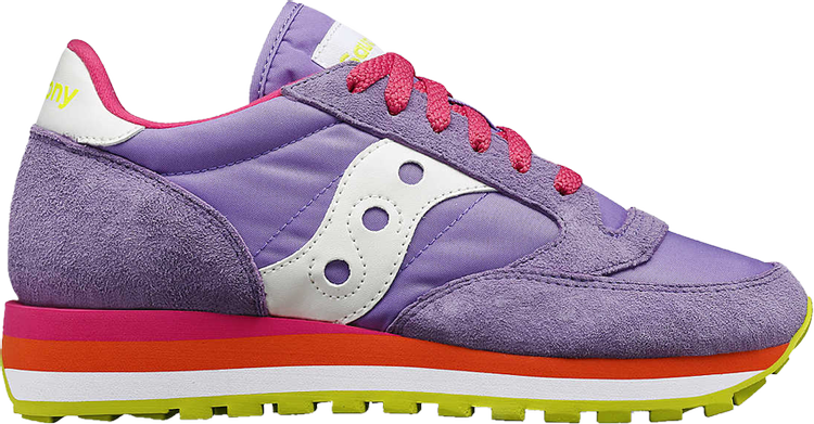 Wmns Jazz Triple Purple Pink Lime