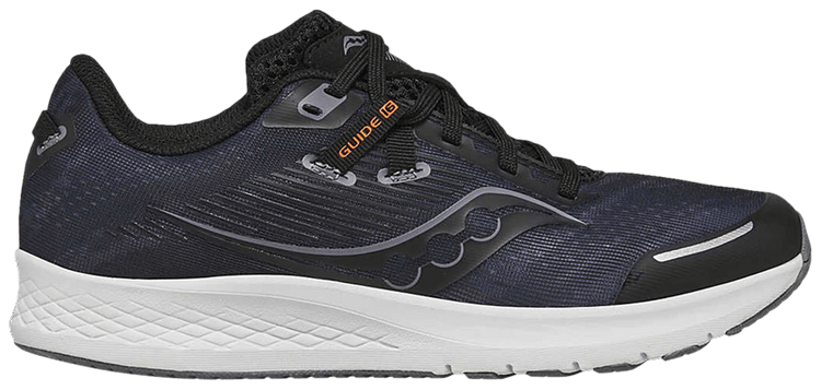 Saucony Guide 16 Big Kid Black White