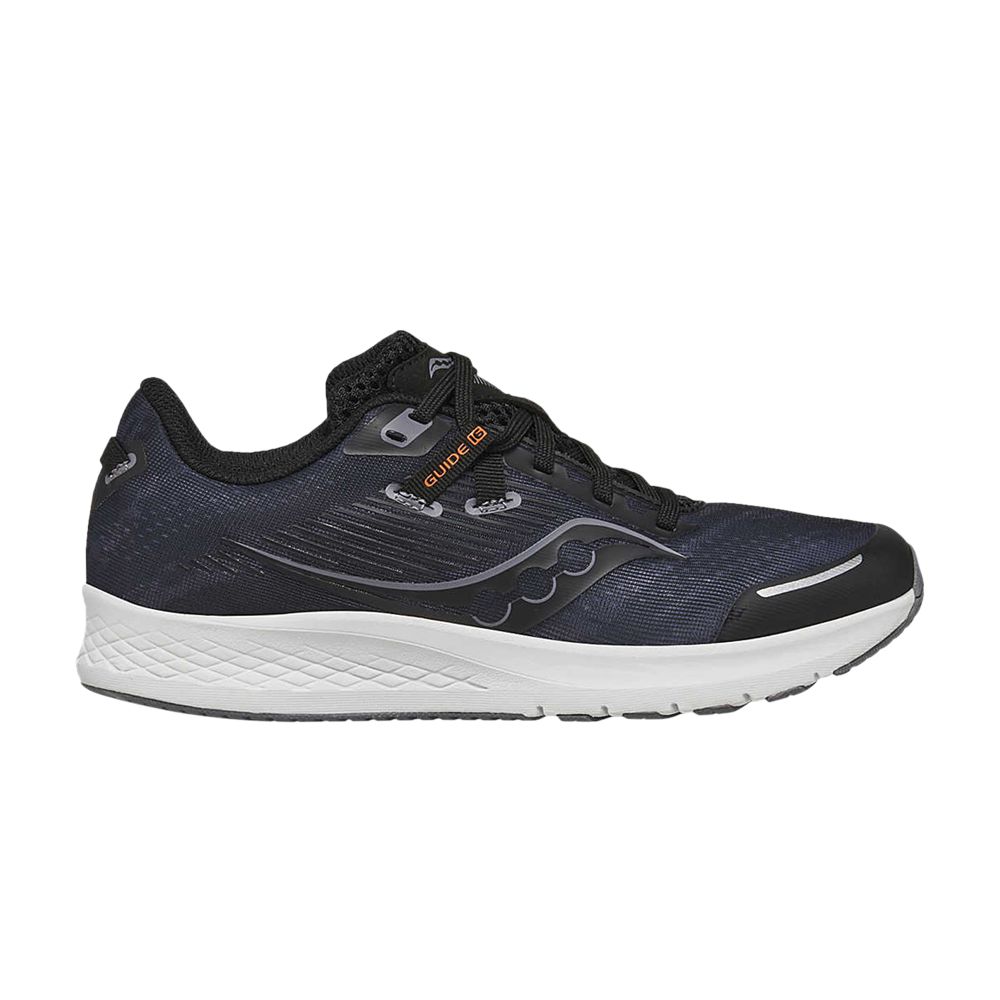 Pre-owned Saucony Guide 16 Big Kid 'black White' | Kid's Size 4.5