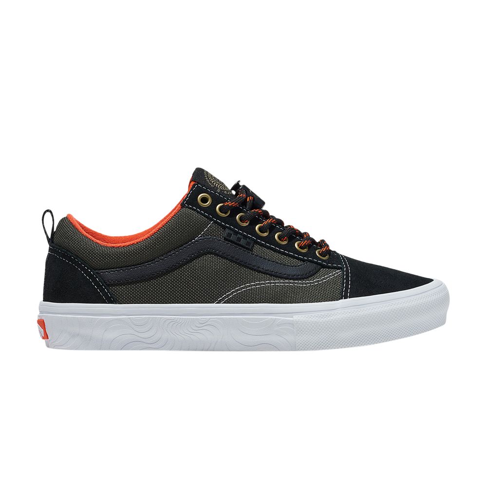 VANS SPITFIRE WHEELS X SKATE OLD SKOOL 'BLACK FLAME'