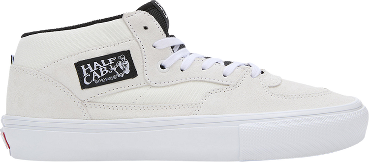 Skate Half Cab White Black