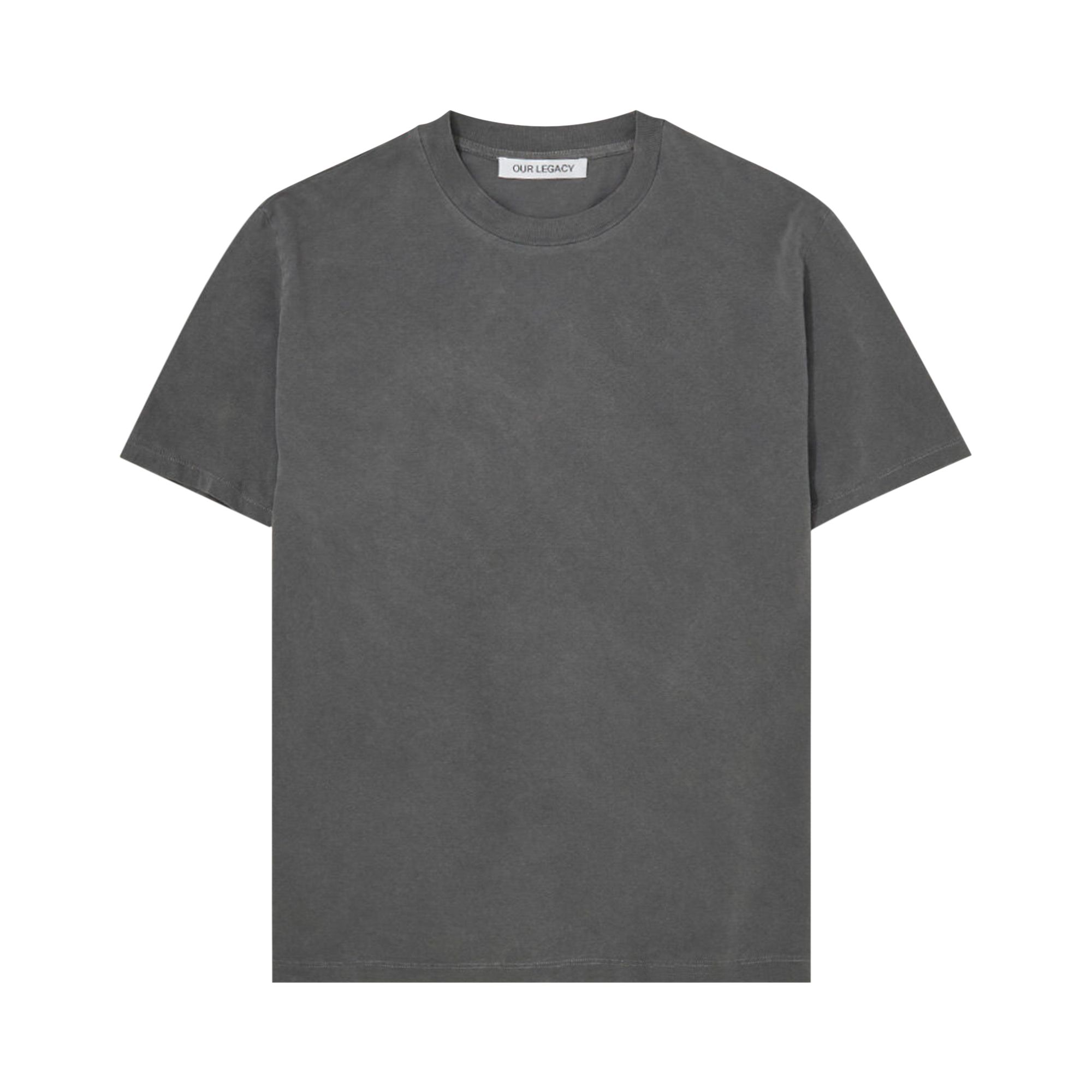 Pre-owned Our Legacy Box T-shirt 'worn Black' | Grey | Men's Size 52
