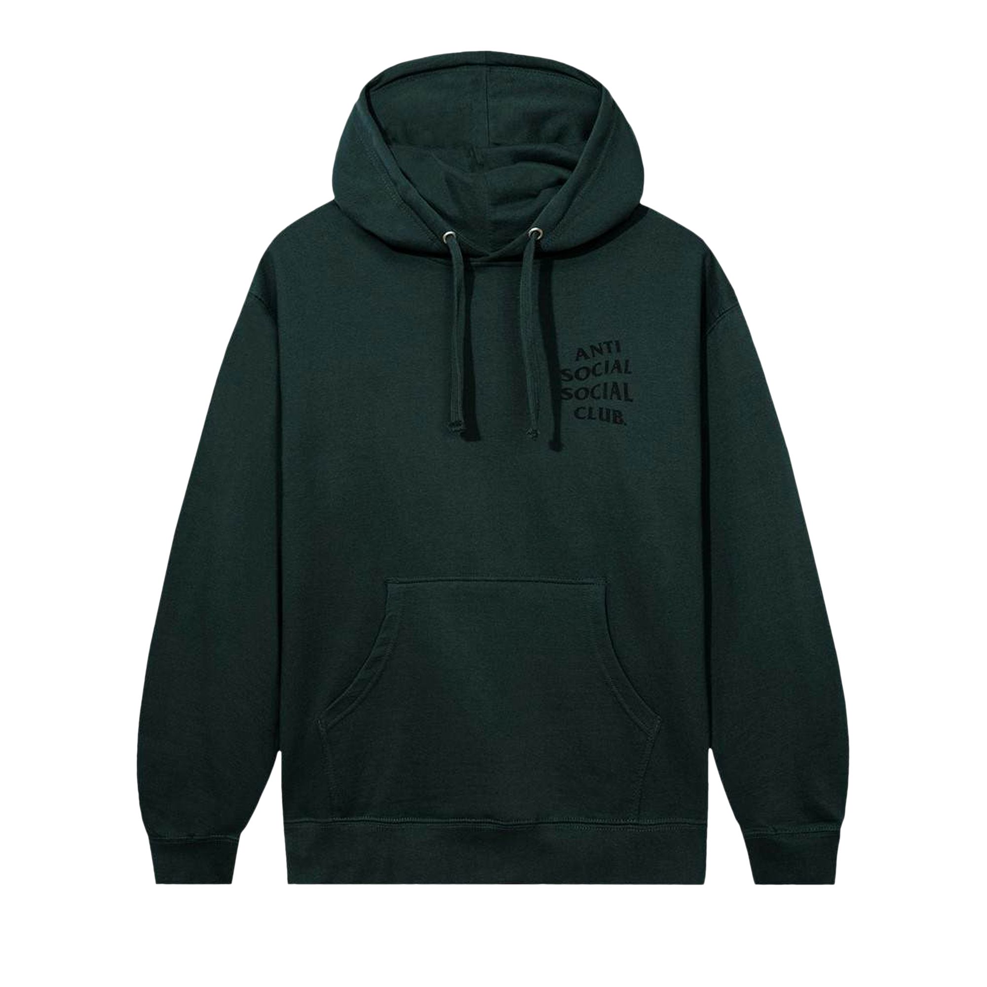 Anti Social Social Club Kkotch Hoodie 'Forest Green' | Men's Size S