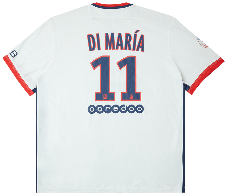 Paris Saint Germain Di Maria 11 Away Stadium Jersey White