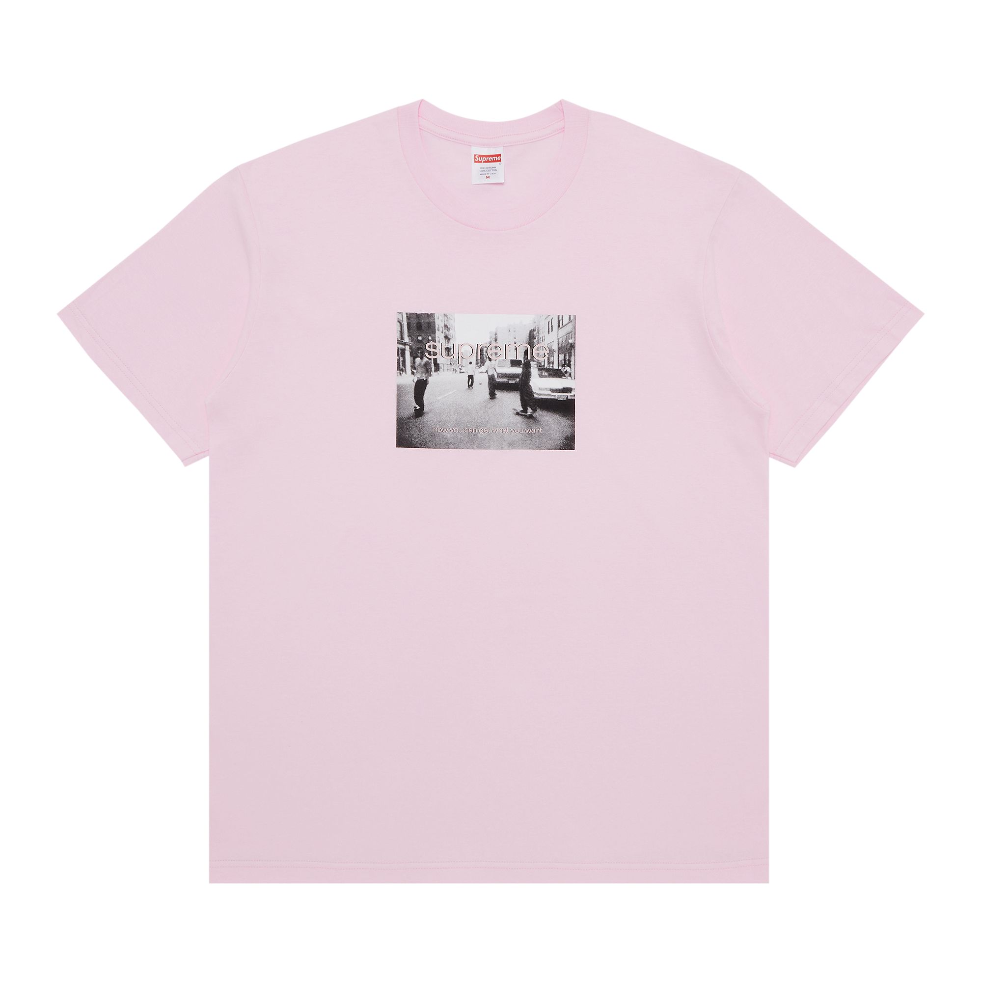 Supreme Crew 96 Tee 'Light Pink' | Men's Size L