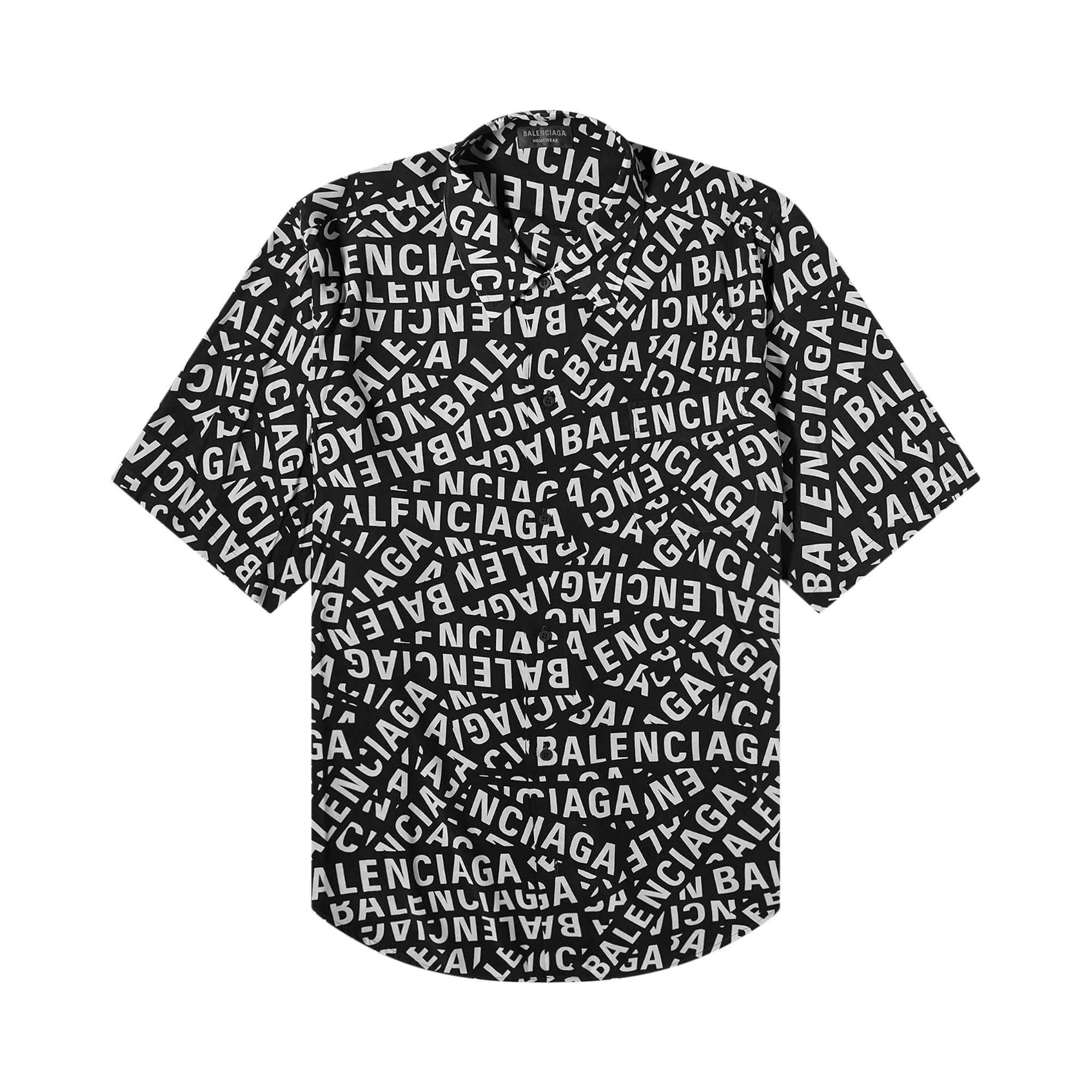 Balenciaga Shirt 'Black/Grey' | Men's Size 41