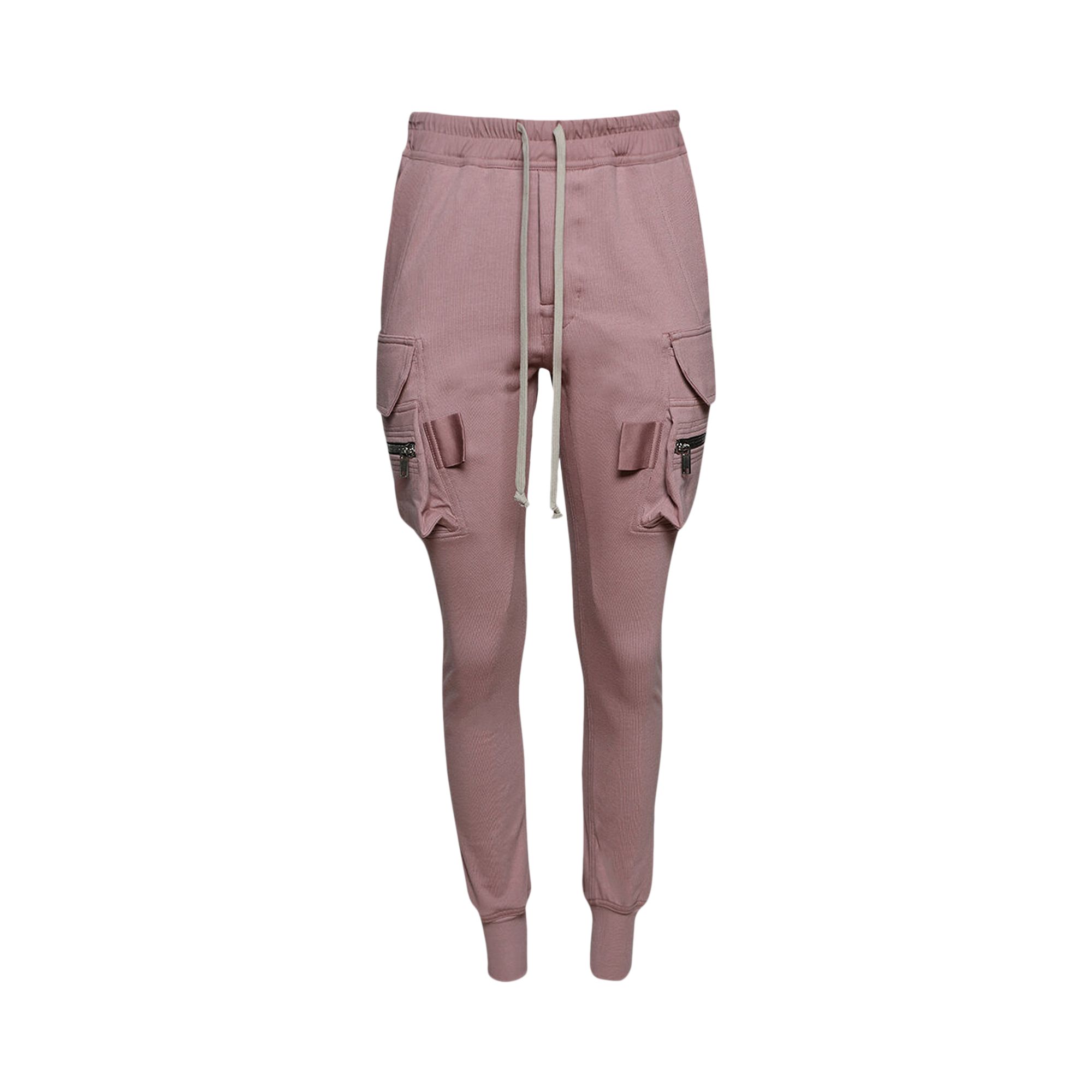 Pre-owned Rick Owens Matsodon Cargo Pants 'dusty Pink' | Women's Size 42