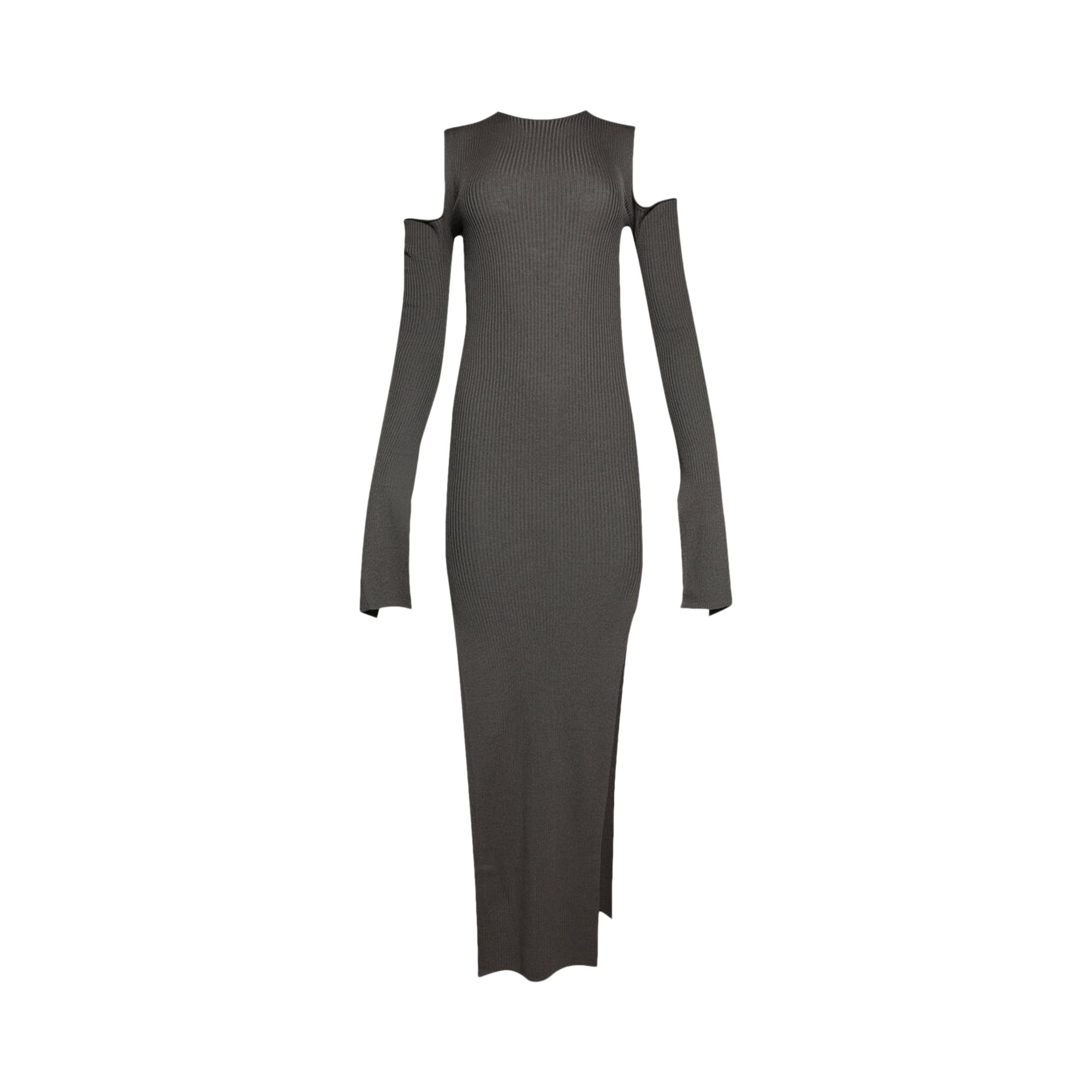 Rick Owens Cape Sleeve Dress 'Dust' | Tan | Women's Size S