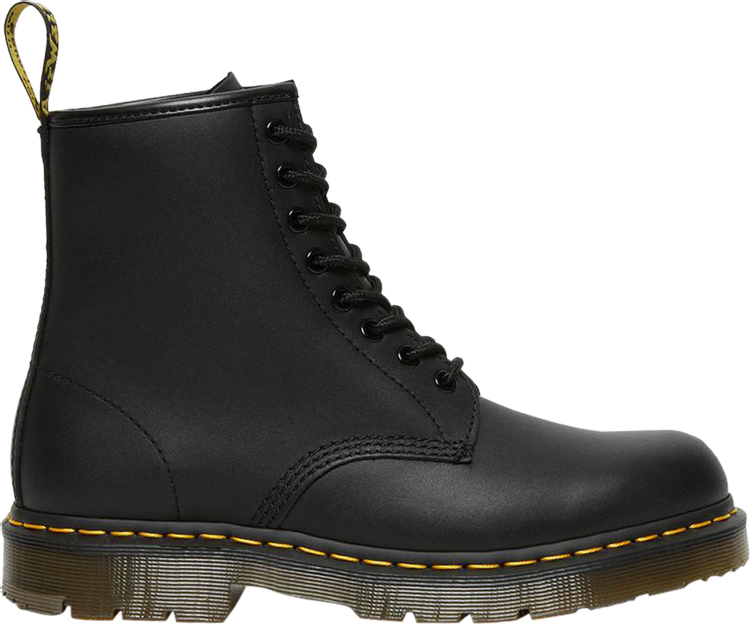 1460 Slip Resistant Leather Lace Up Boot 'Black'