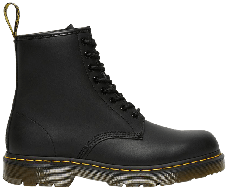 1460 Slip Resistant Leather Lace Up Boot 'Black'