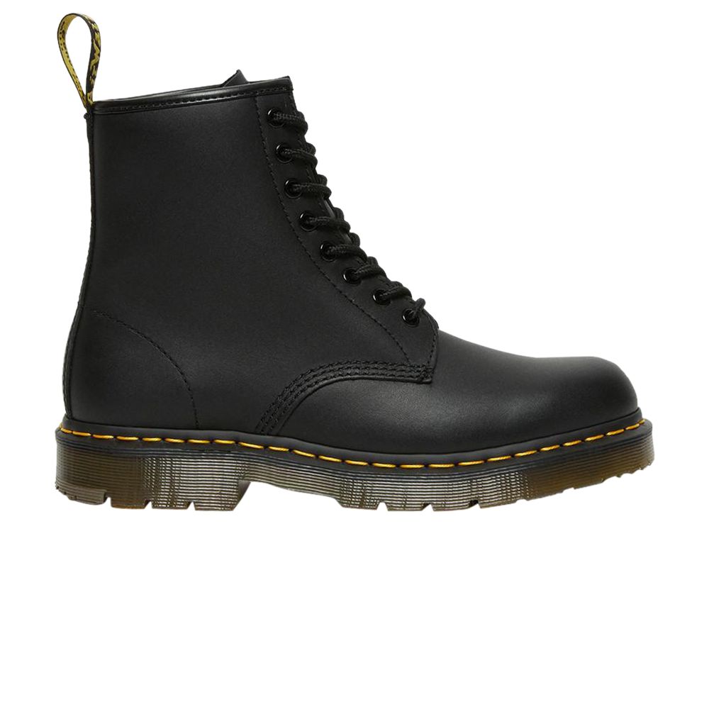 Pre-owned Dr. Martens 1460 Slip Resistant Leather Lace Up Boot 'black'