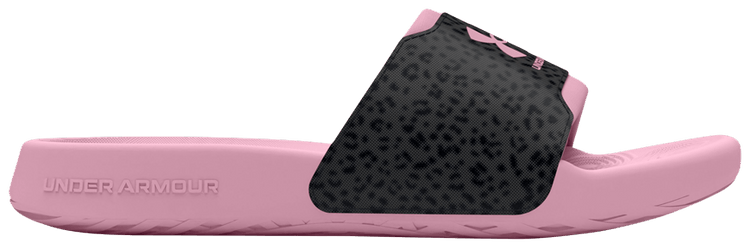 Under Armour Wmns Ignite Select Graphic Slide Pink Leopard