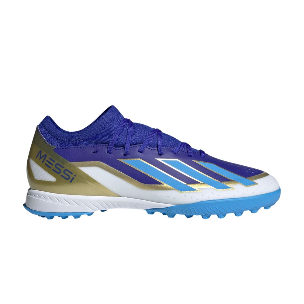 adidas X Crazyfast Messi League TF 'Spark Genius' | Blue | Men's Size 10