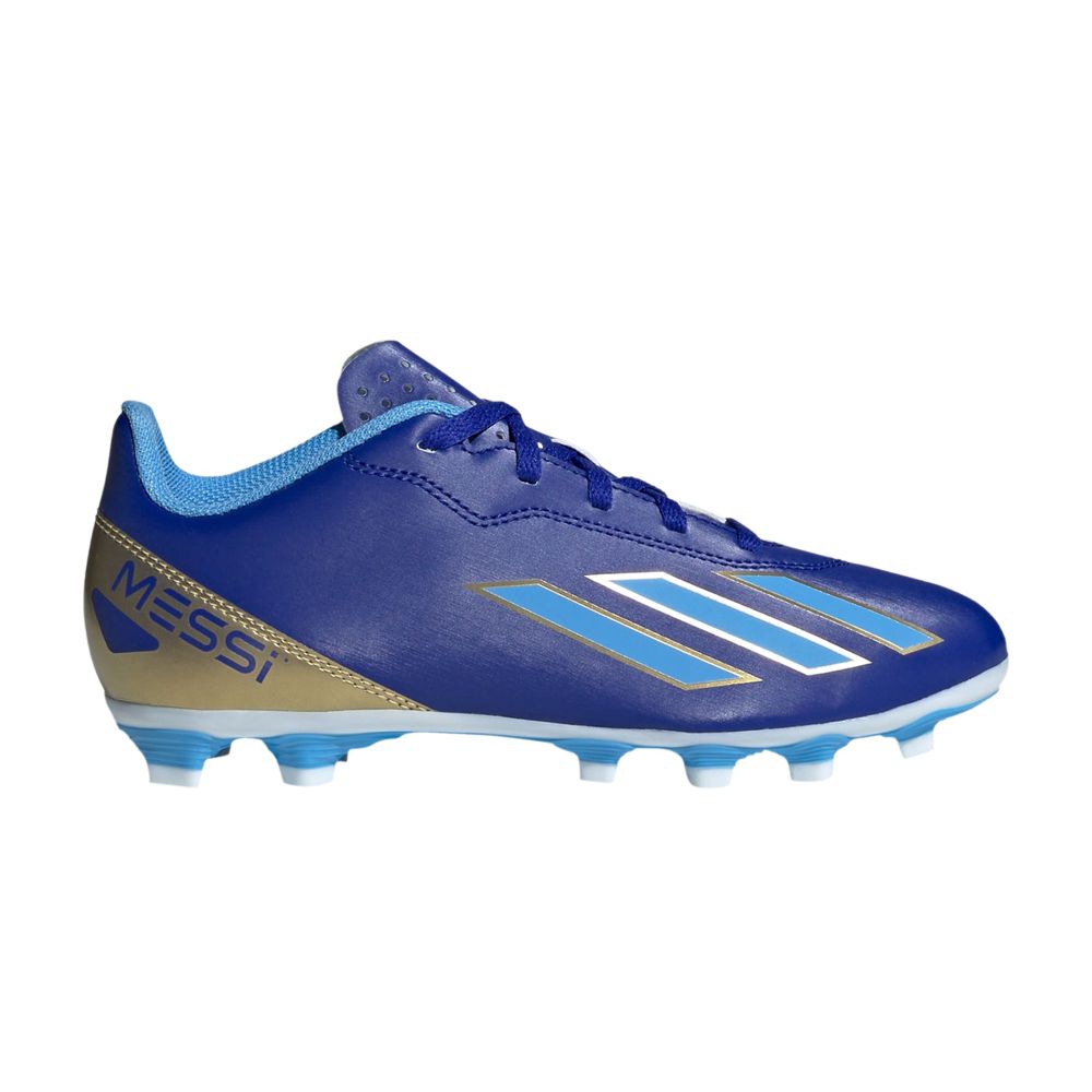 adidas X Crazyfast Messi Club FG J 'Spark Gen10s' | Blue | Kid's Size 3.5