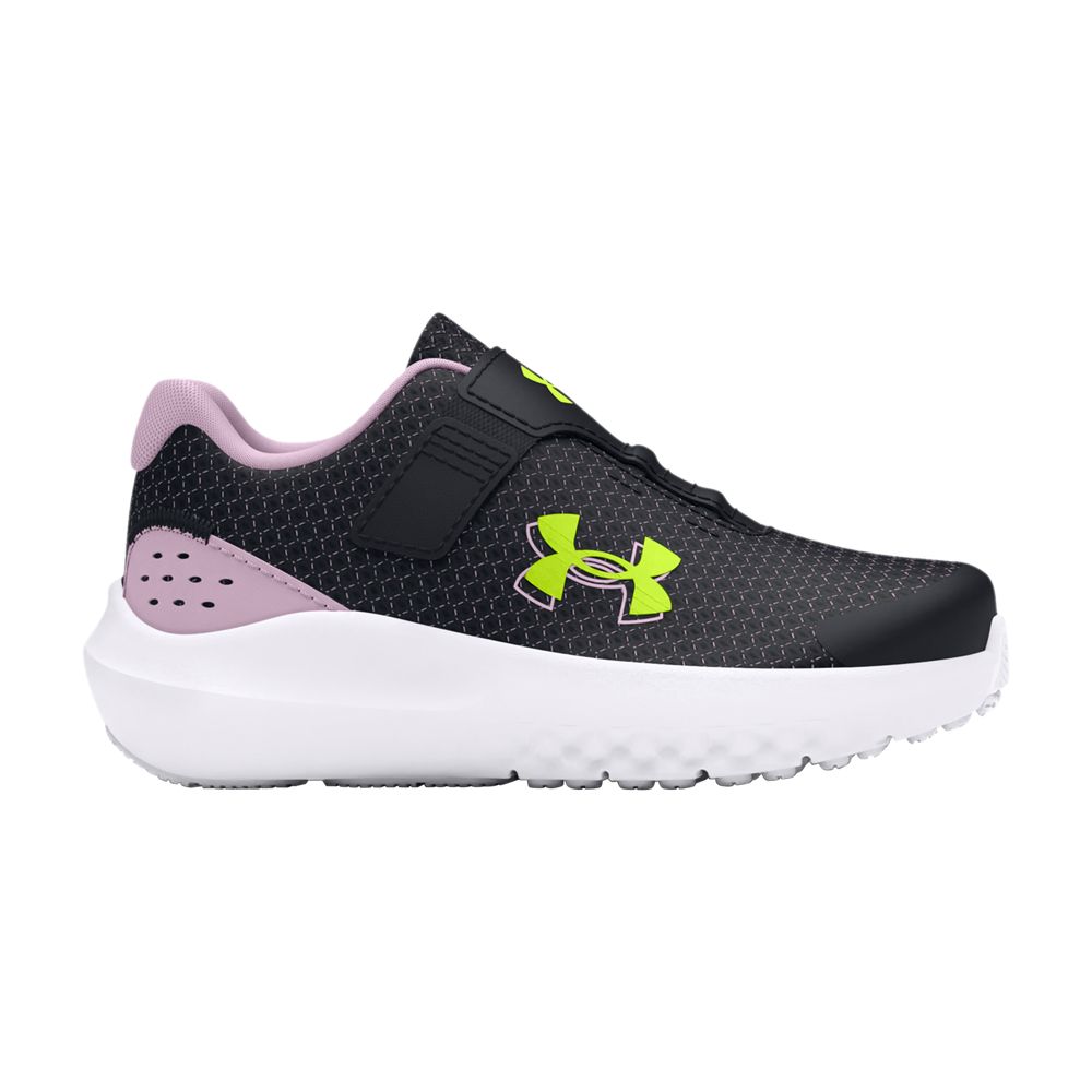 Pre-owned Under Armour Surge 4 Ac Td 'black Purple Ace' | Infant Size 5