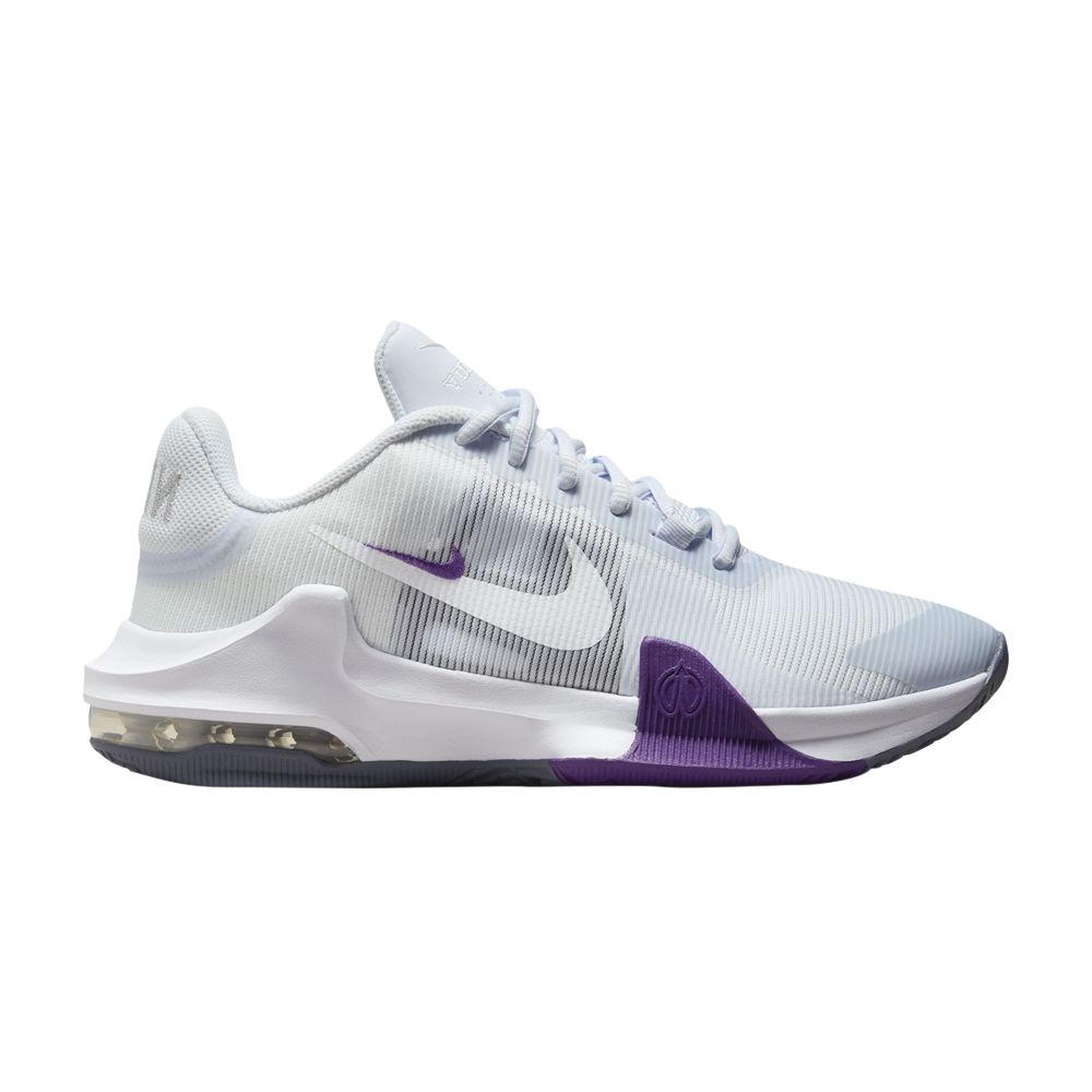 Pre-owned Nike Wmns Air Max Impact 4 'football Grey Barely Grape'