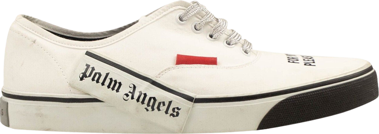 Palm Angels Lace Up 'For Your Pleasure - White'