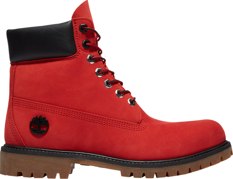 6 Inch Premium Boot 'Red Black'