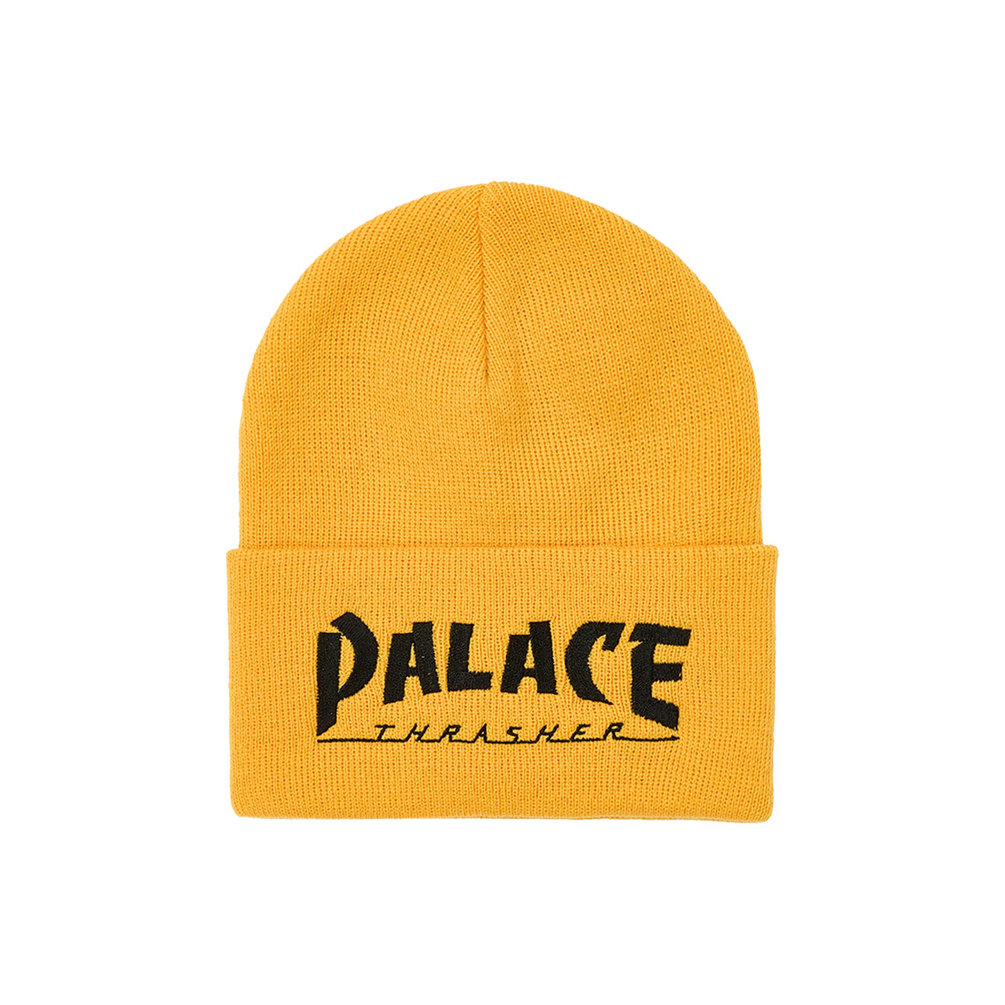 Pre-owned Palace X Thrasher Beanie 'yellow' | Men's Size Onesize