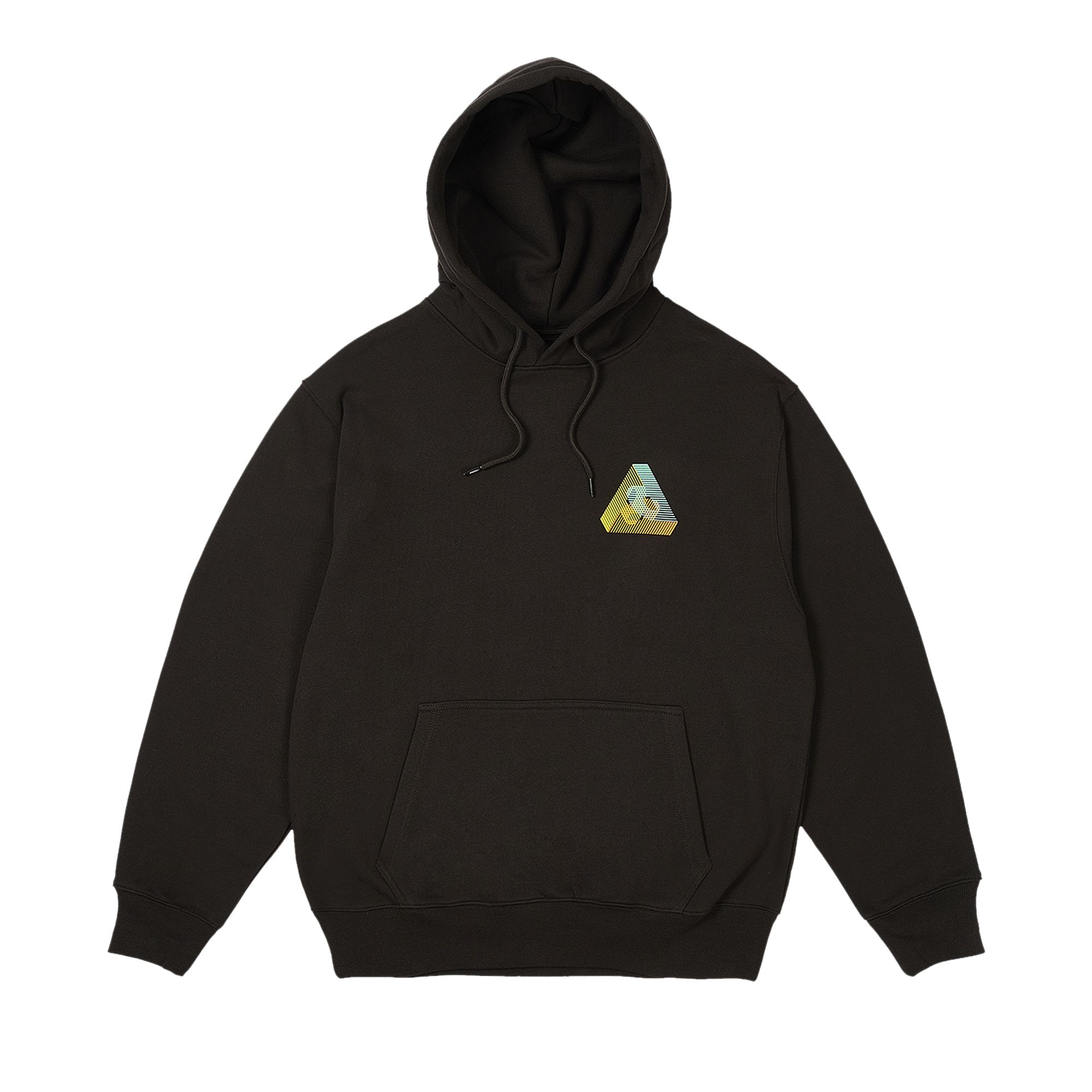 Pre-owned Palace 3p Fade Hood 'black' | Men's Size L