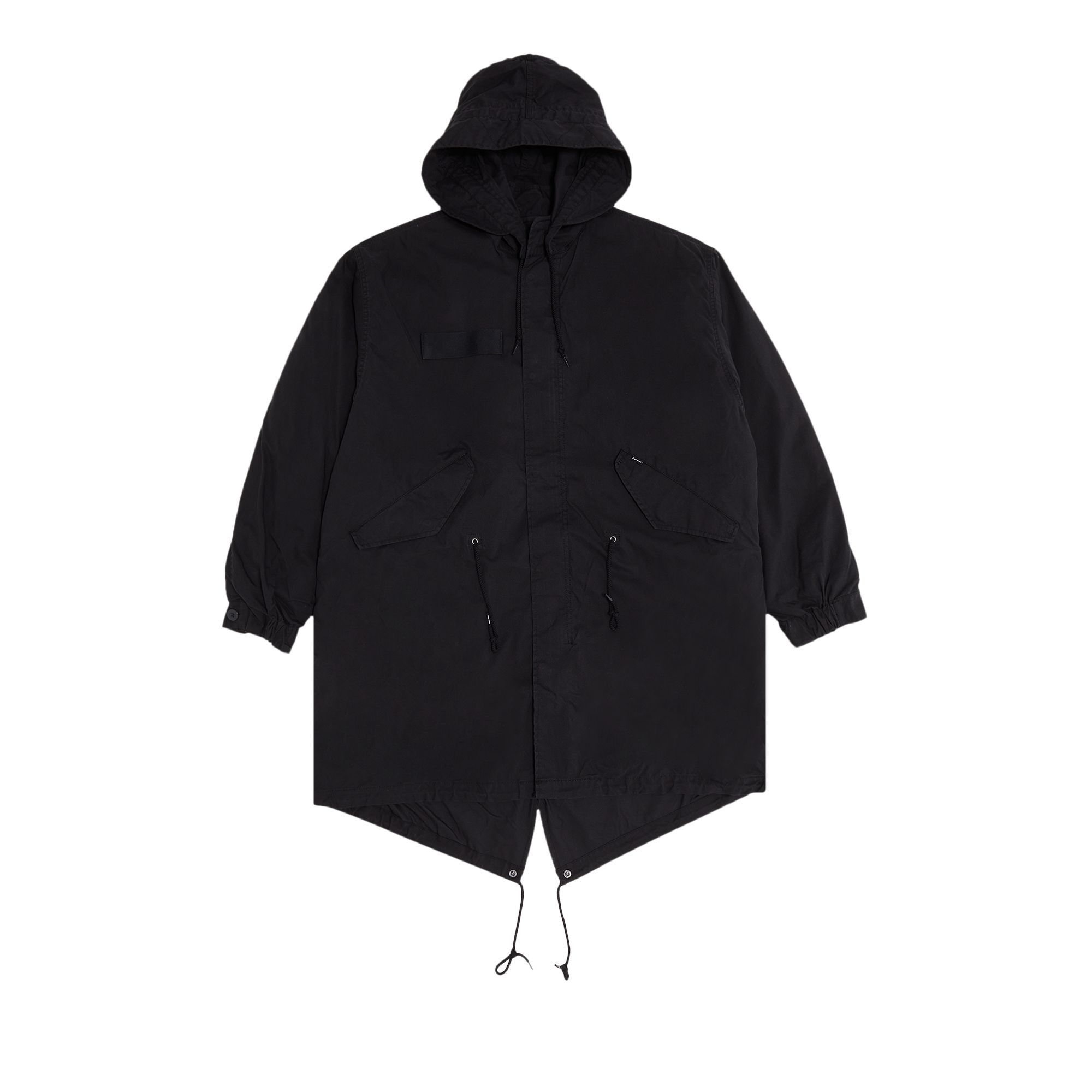 Supreme Futura Fishtail Parka 'Black' | Men's Size L