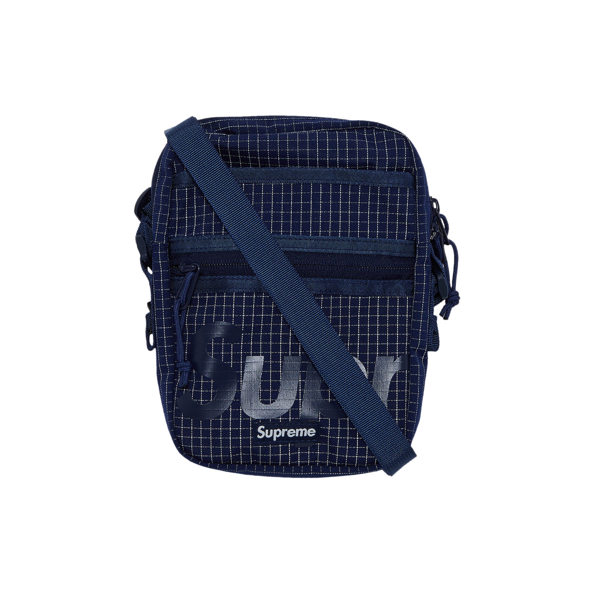Click to view more detailed imagery on our partner's website Pre-owned Supreme Shoulder Bag 'navy' In Blue