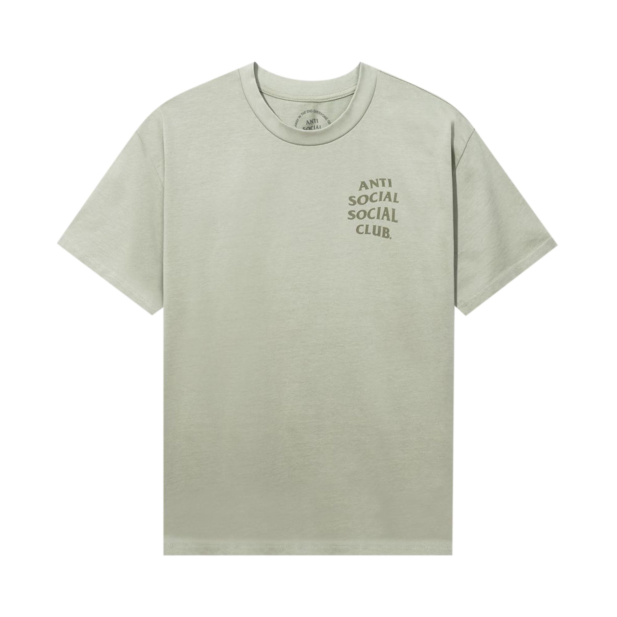 Pre-owned Anti Social Social Club Same But Different Premium Heavyweight Tee 'pistachio' | Green | Men's Size