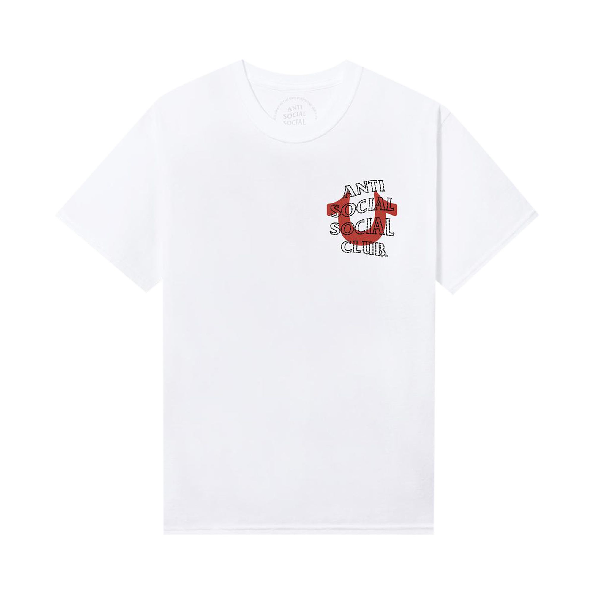 Anti Social Social Club x True Religion Anti-Truth Premium Heavyweight Tee 'White' | Men's Size S