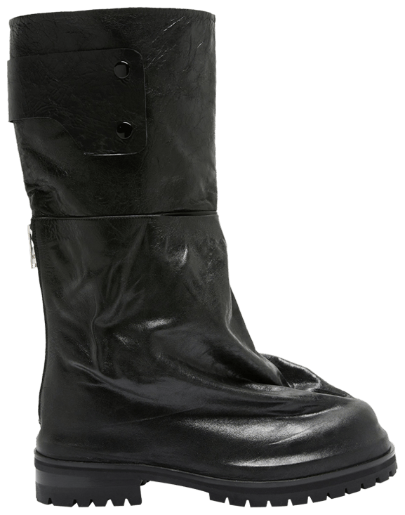 424 Marathon Overlay High Boot 'Black'