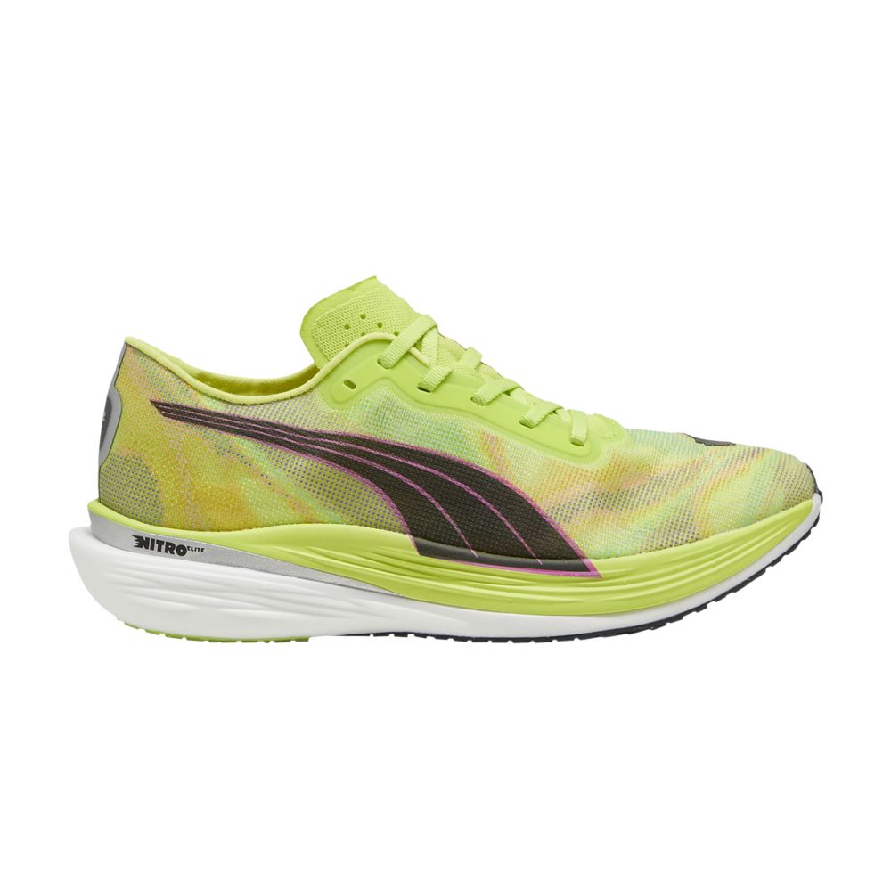Puma Deviate Nitro 2 'Lime Pow Black' | Yellow | Men's Size 8