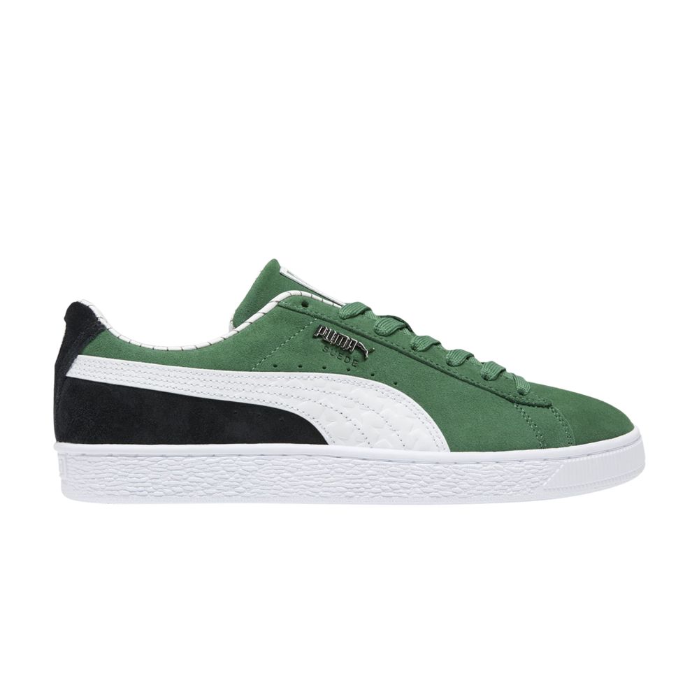 Puma Pinstripe Sports Club x Suede 'Vine Black' | Green | Men's Size 12 - 398873-02