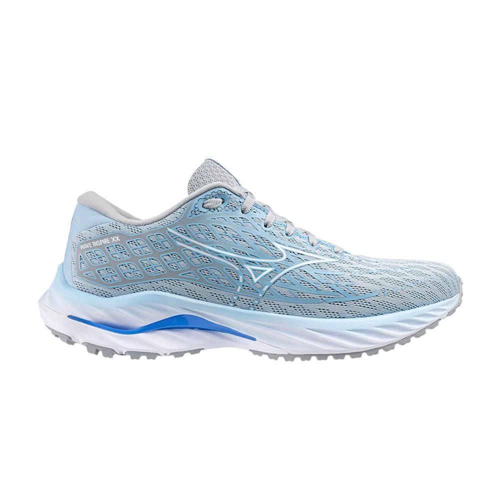 Mizuno Wmns Wave Inspire 20 Wide 'Cerulean White' | Blue | Women's Size 11 - 411437-CR00